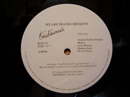LP』 FRANK CHICKENS / we are frank chickens | Stay Free Records
