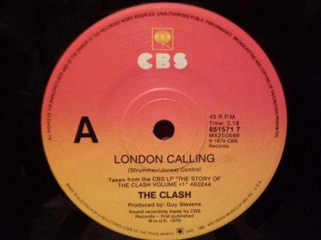 The Clash LONDON'S BURNING レコード The Clash – London's Burning = Arde Londres – Vinyl (LP