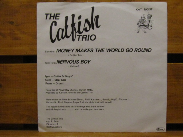 The Catfish Trio 7inch ネオロカ　ロカビリー　80'S 7