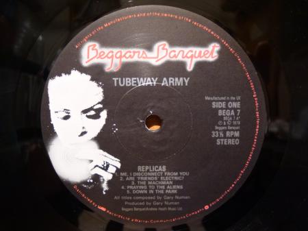 LP』 GARY NUMAN & TUBEWAY ARMY / replicas | Stay Free Records