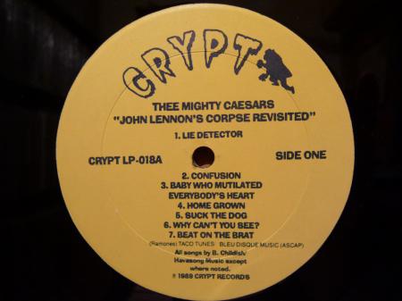 LP』 THEE MIGHTY CAESARS / john lennon's corpse revisited