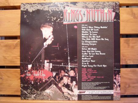 LP』 THE KINGS OF NUTHIN / fight songs | Stay Free Records