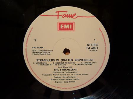 LP』 THE STRANGLERS / rattus norvegicus | Stay Free Records