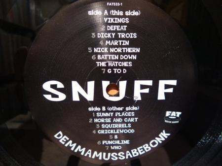 LP』 SNUFF / demmamussabebonk | Stay Free Records