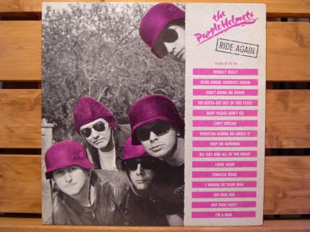 ザ・パープル・ヘルメッツ　ライド・アゲイン　未開封帯付きサンプル盤CD廃盤 LP』 THE PURPLE HELMETS / ride again | Stay Free Records
