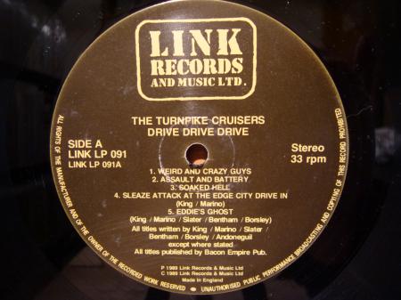 LP』 THE TURNPIKE CRUISERS / Drive Drive Drive | Stay Free Records