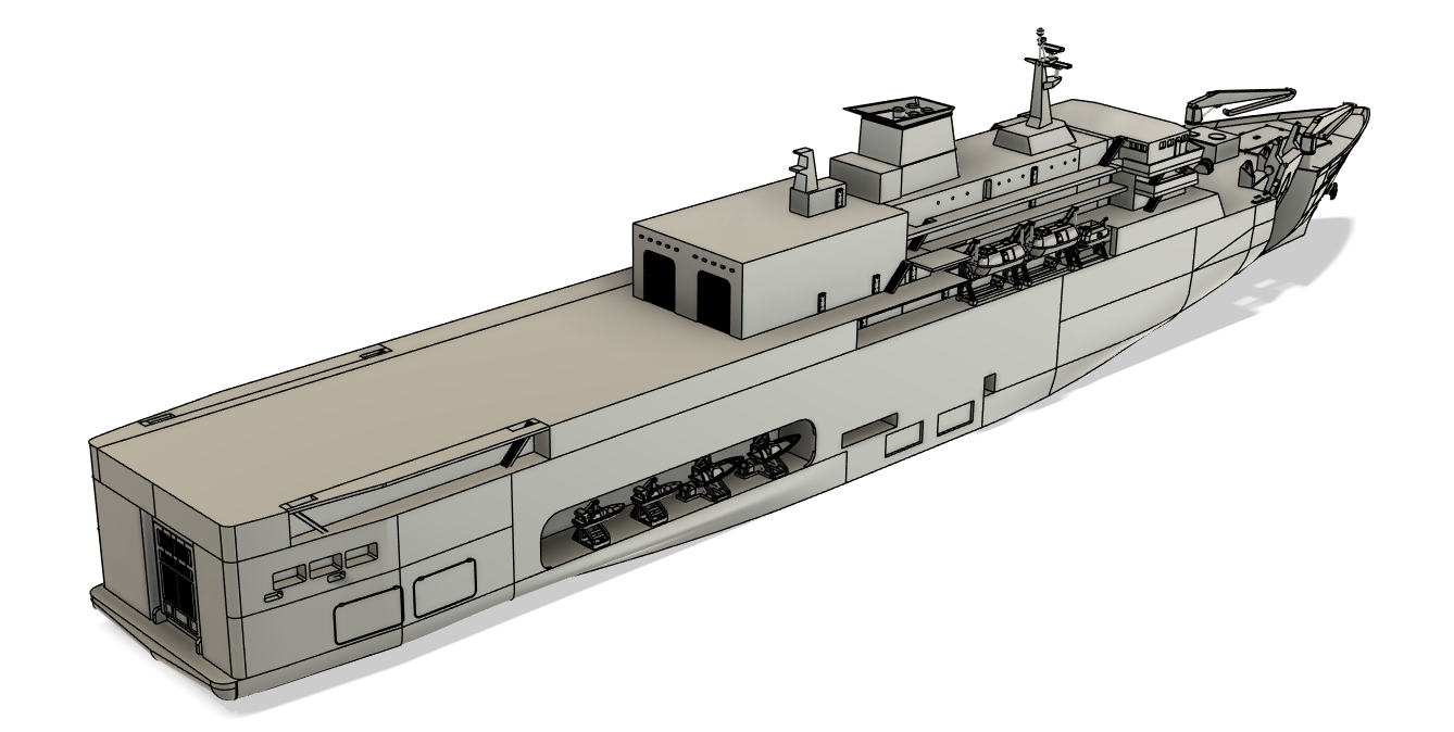 商船/客船 if03》海上保安庁 多目的巡視船（仮称）1/700《架空
