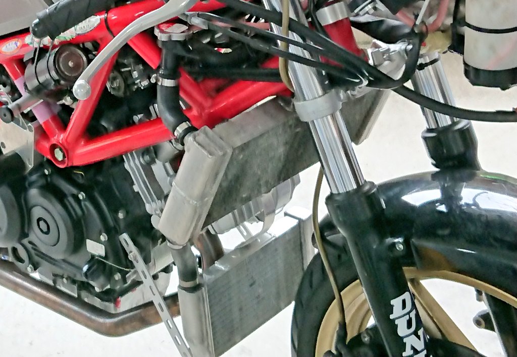 アルミラジエーター VT250 スパーダ アルミラジエーターGPI VT250