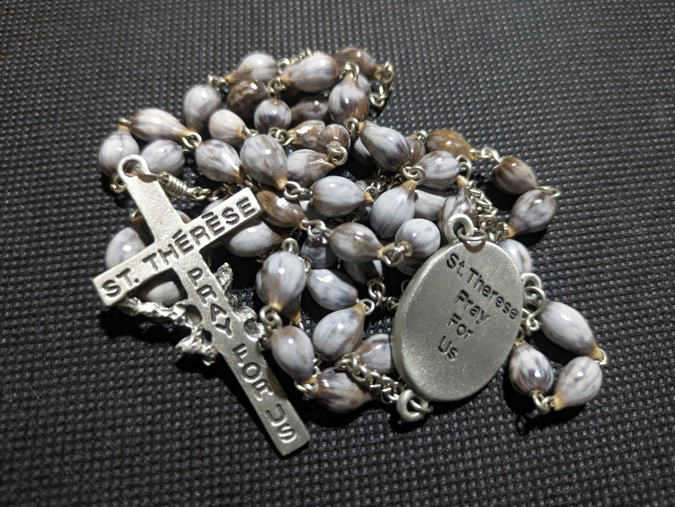 リジューのテレーズのジュズダマロザリオ（長崎編み） | やんものお店