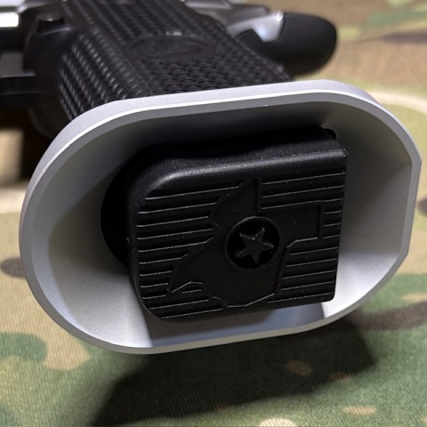 Revanchist マルイ ハイキャパ用マグウェル XL シルバー | TAC ELEMENT