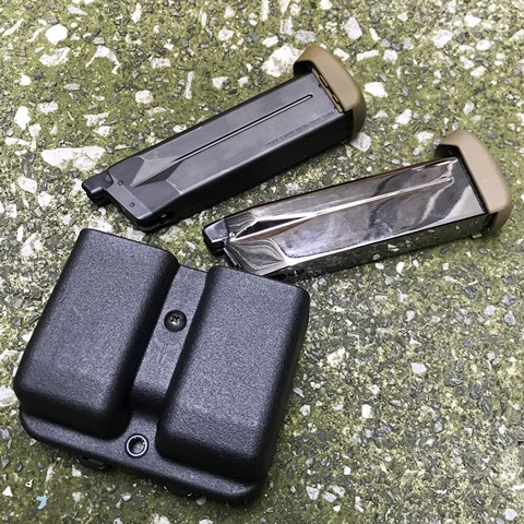 LBX & HIGH SPEED GEAR ダブルネーム マグポーチ High Speed Gear ライフル&拳銃用マグポーチ TACO ダブルデッカー M4