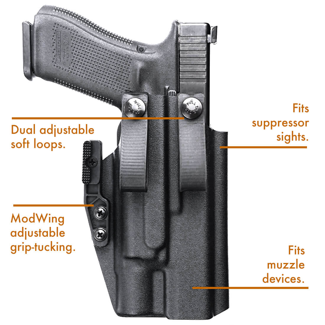 PHLster Glock/X300U Spotlight Holster | TAC ELEMENT(タック 