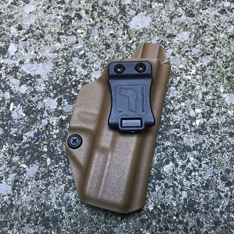 TULSTER G19/G19X IWB/AIWB カイデックス・ホルスター Coyote Brown