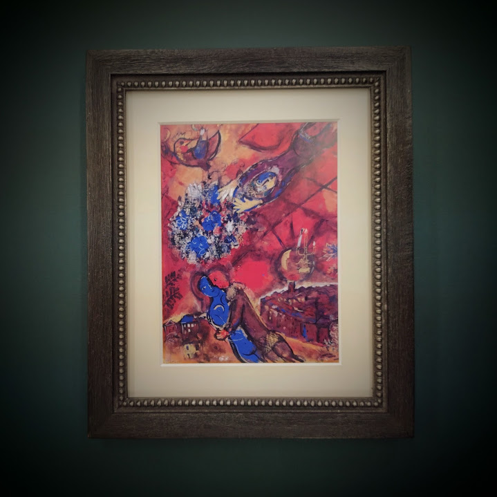 シャガール 「ヴァンスの新月」 | 太平洋画房 オンラインショップ