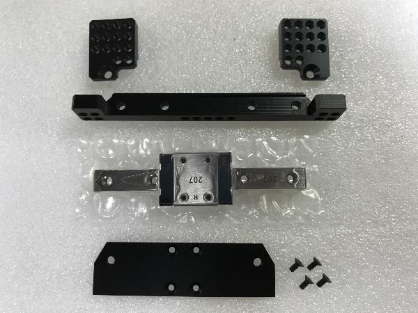 テールスライダーCE-RX·CER用縦置きコンバーション TS-209 CE-RX TYPE-R＆JAGER2＆JAGER4用 リニアステアリング（シルバー
