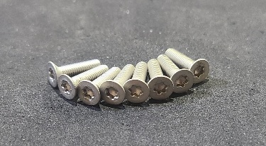 TORX-GRK5R-SET SHIBATA GRK5-R用 チタントルクスT-10ビスセット M3