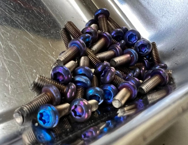 TORX-TRAVIS2-SET-A WRAP-UP TRAVIS2用 チタントルクスT-10ビス