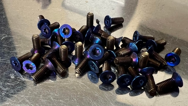 TORX-GS2EVO-SET-A SHIBATA GRK GS2 EVO用 チタントルクスT-10ビス