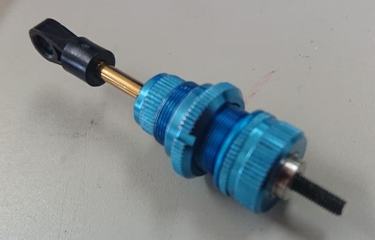 TS-430 TRF系ダンパー用 アルミトップキャップエンド(2個入) ブラック