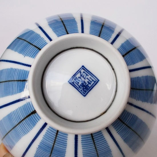 趣のある器 2点セット】青磁風小皿 & 刷毛目風茶碗 陶器 趣のある器 2