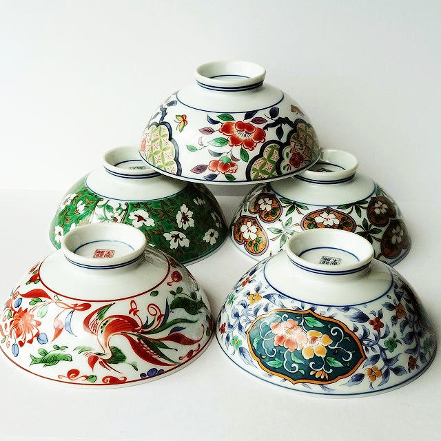 中国風 陶器 茶碗 伝統的なデザイン 豪華なお茶碗シリーズ♪豪華で美しい総模様の中平お茶碗