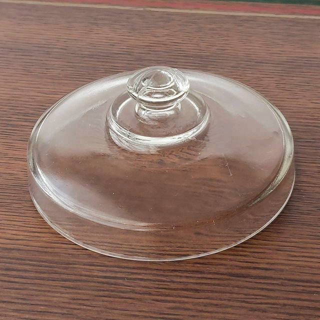 蓋ファン】古い時代のガラス製の蓋/いろんな容器の蓋に/骨董