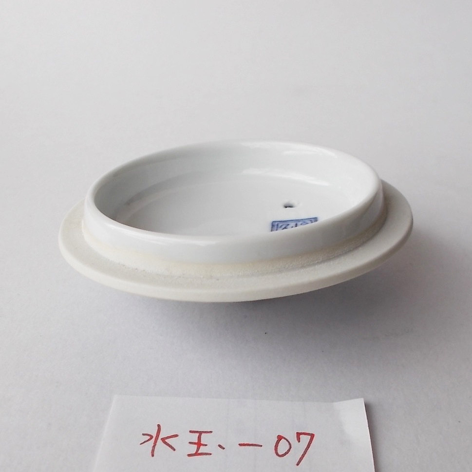 蓋ファン】土瓶急須の【蓋だけ】昭和レトロ定番のルリ水玉柄mizu-07