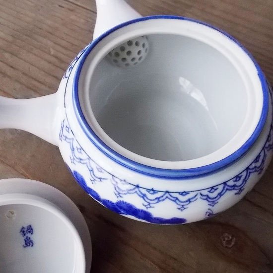 有田焼 急須 中国 和食器 陶器 染付 希少品 - 工芸品