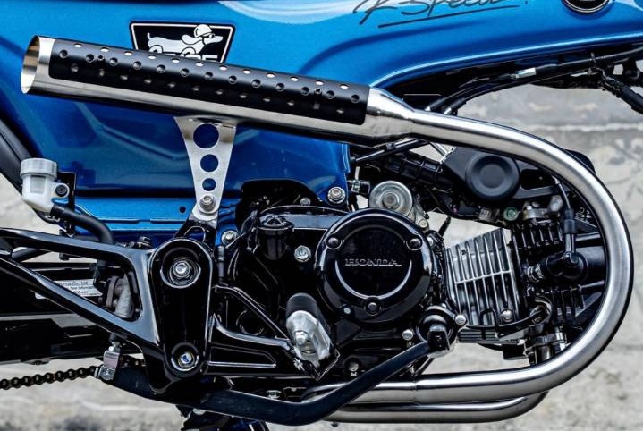 ホンダ ダックス125 ST125用 DX063 Diabolus Full System exhaust pipe
