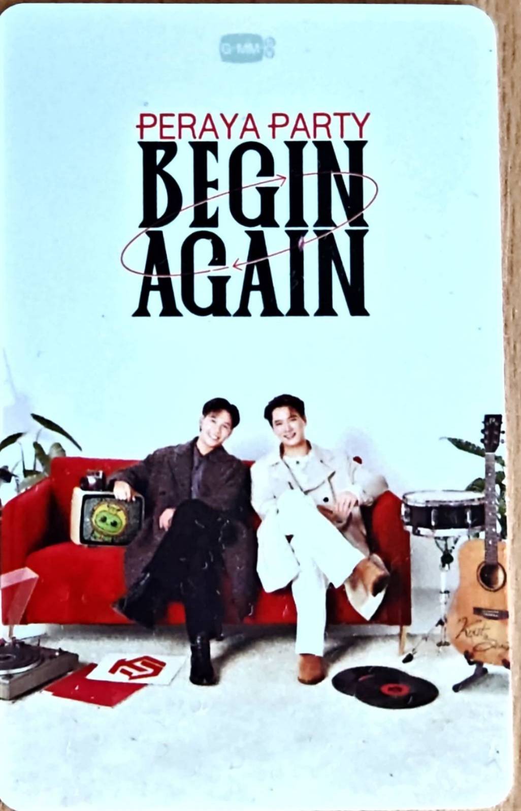 同梱限定商品》Peraya Party Begin Again プラスティックカード