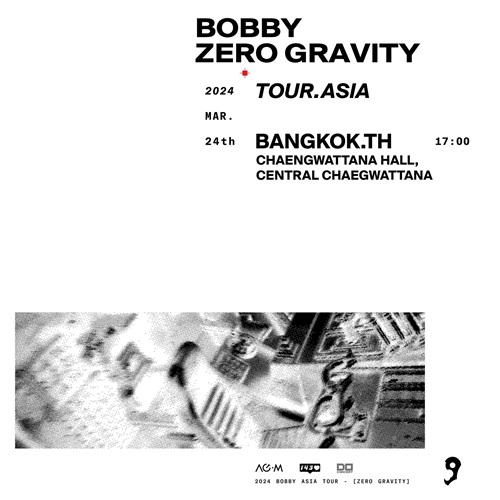 2024 BOBBY ZERO GRAVITY TOUR in BANGKOK
