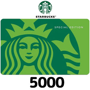 スターバックス カード（5,000円）｜公認FC2ショップ チケットヒルズ