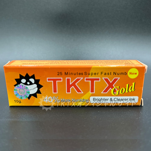 麻酔クリーム10本 TKTX皮膚表面麻酔クリーム濃度40％ GOLD 10本セット | TKTX