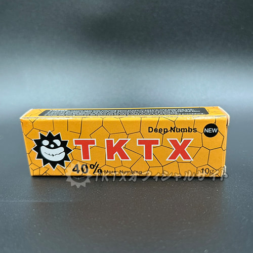 麻酔クリーム10本 TKTX皮膚表面麻酔クリーム濃度40％ ORANGE 10本セット | TKTX