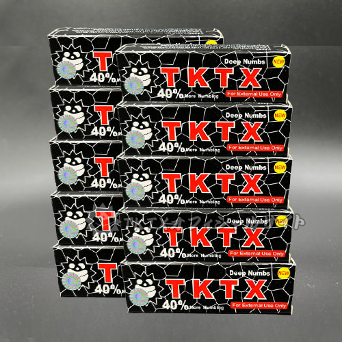 TKTX皮膚表面麻酔クリーム濃度40％ BLACK 10本セット | TKTX
