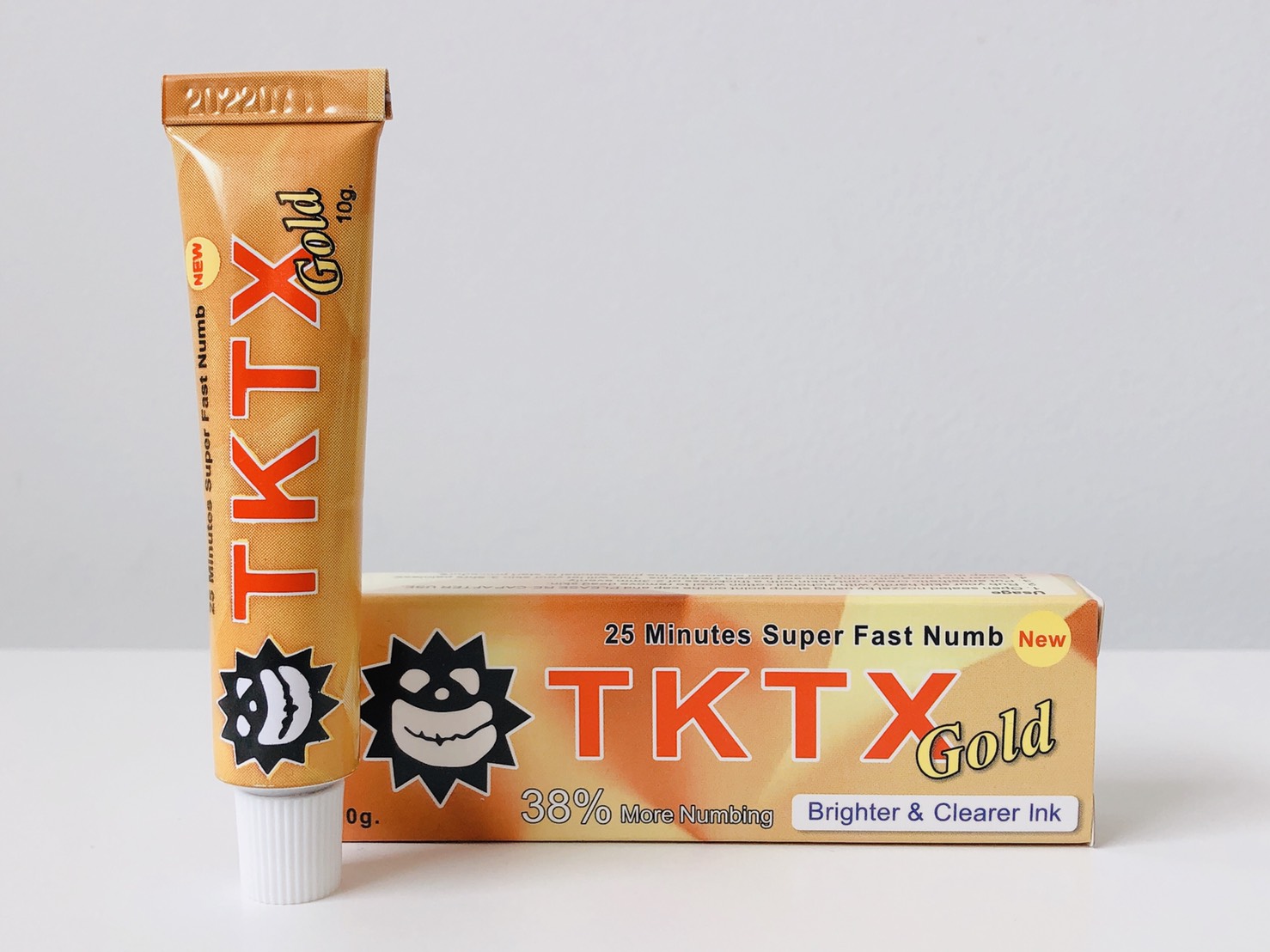 TKTX 皮膚表面麻酔クリーム 38% ゴールド 5本セット | TKTX 麻酔クリーム 正規販売代理店