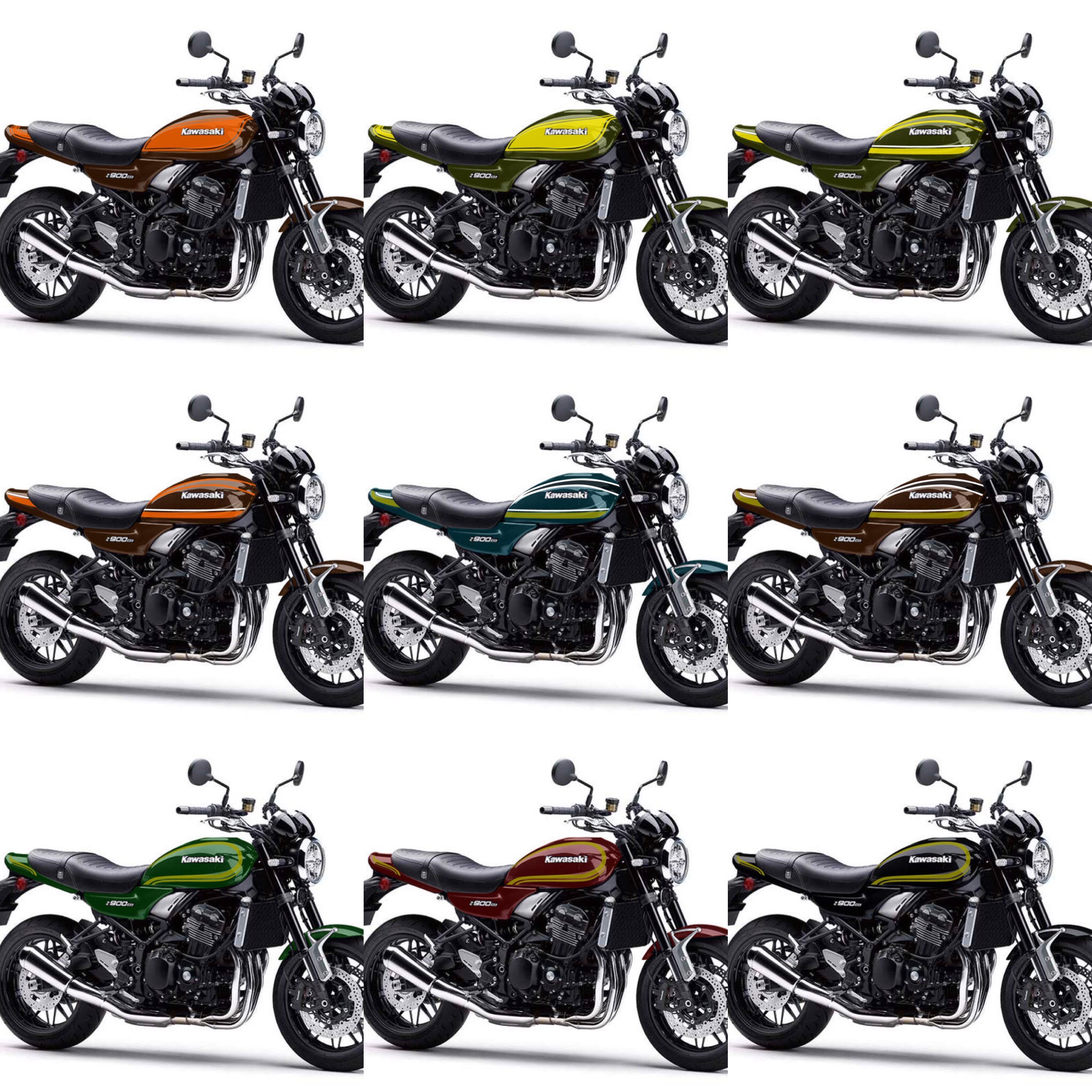 Z900RS ペイント D1グリーン | TM-Garage Web shop