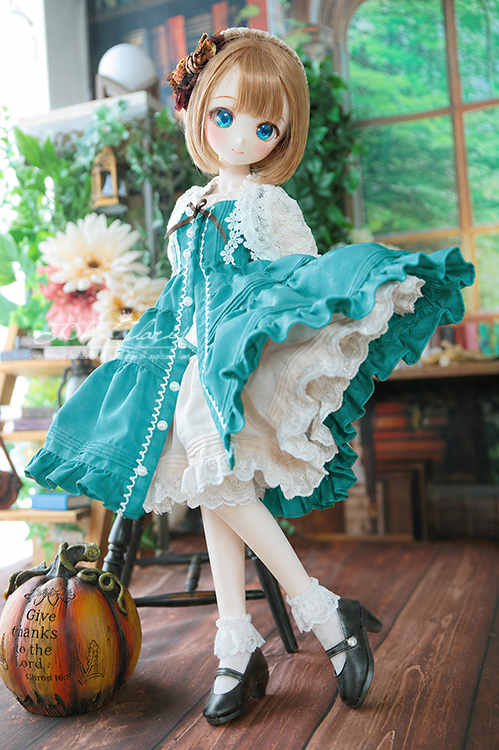 MDD】8月納品/復刻版ミントグリーン/OP＆ボレロセット - TOA Claris
