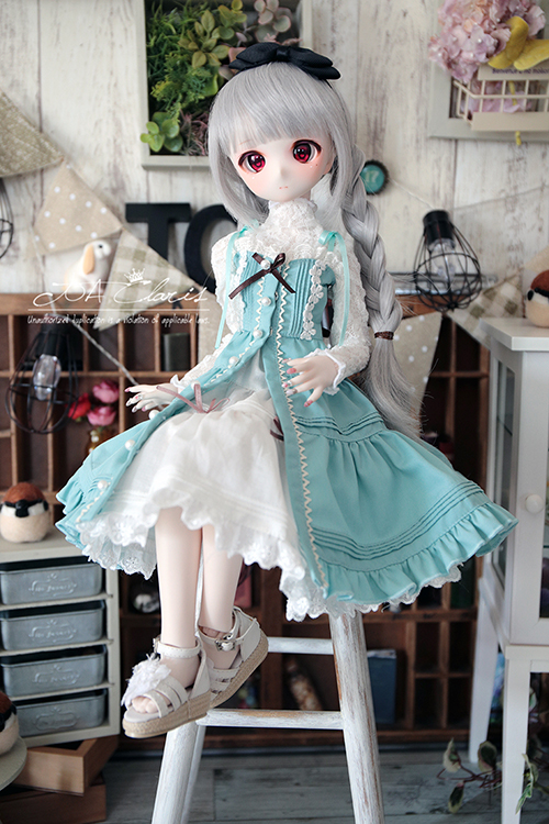 MDD】8月納品/復刻版ミントグリーン/OP＆ボレロセット - TOA Claris