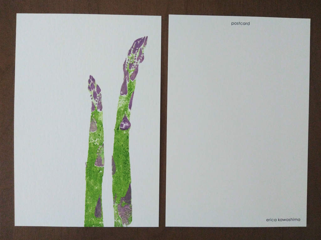 postcard アスパラ/Asparagus | TokyoParadise -Shopping-