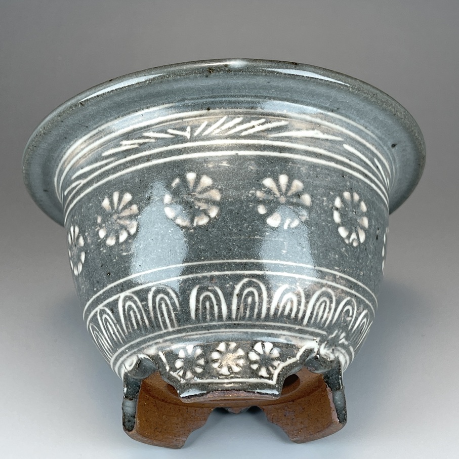 【真作】法正寺（法勝寺板窯・幻の窯）　鉢 真作】法正寺（法勝寺板窯・幻の窯） 鉢