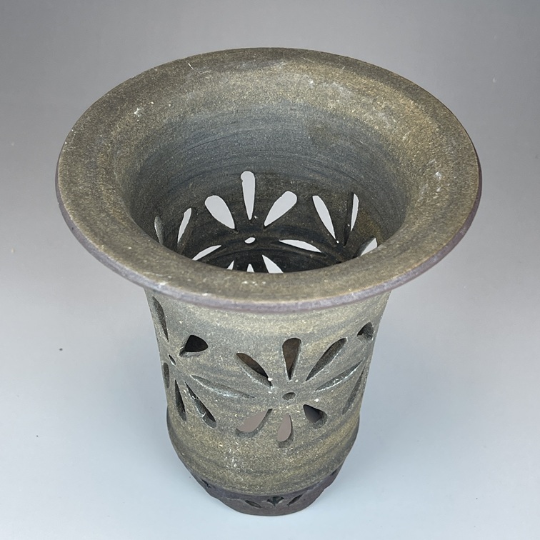 天山工房 練り込み透かし蘭鉢 | TOKYO酒田