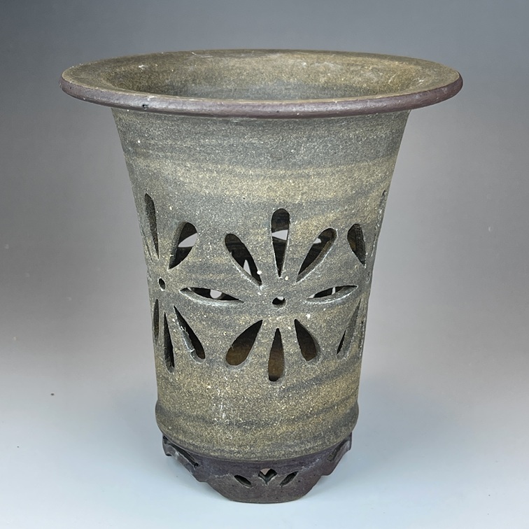 天山工房 練り込み透かし蘭鉢 | TOKYO酒田