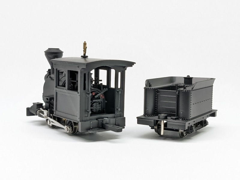 1392 HOn30 (Round)ポーターテンダー0-4-0サドルタンクキット(丸型ドーム) | トーマモデルワークス Toma Model  Works