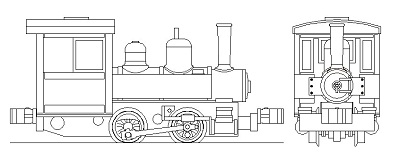 0342 Nn ポーター0-4-0サイドタンクキット | トーマモデルワークス Toma Model Works