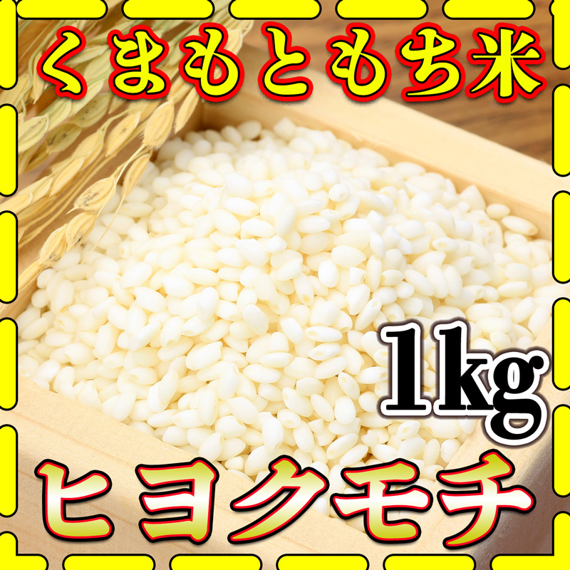 お米 米 1kg もち米 熊本県産 ヒヨクモチ 新米 令和7年産 精白米