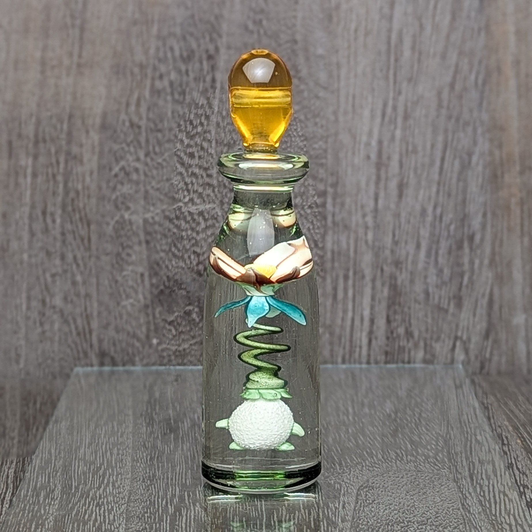 魔女のアトリエ [バネバネ草] | TOMOMATSU GLASS MARKET