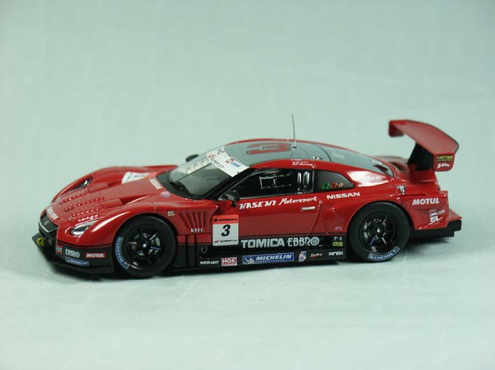 1/43 EB44235 ハセミトミカエブロ GT-R GT500 2009 富士 | ミニカー 