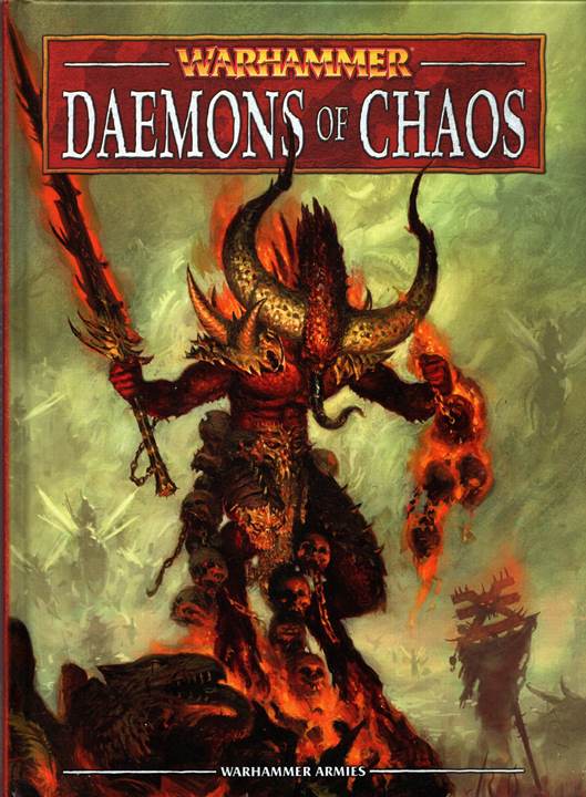 英語版ウォーハンマー Daemons of Chaos アーミーブック デーモン ...