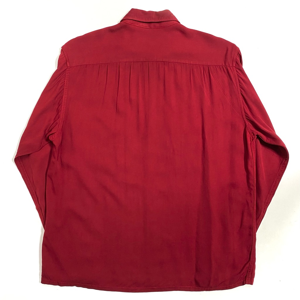 【50sビンテージ】HOLIDAY RAYON SHIRTです。 50's Holiday WOLF Rayon Shirt S 50年代 ホリデイ ウルフ